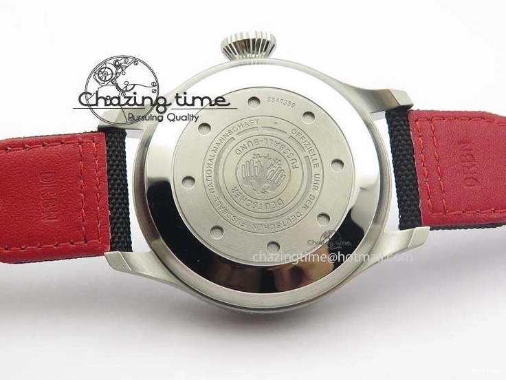 MIROTIME 1229 Big Pilot Real PR IW500432 DFB Limited Edition ZF 1:1 Best Edition On Black Nylon Strap A Fashionable 7276